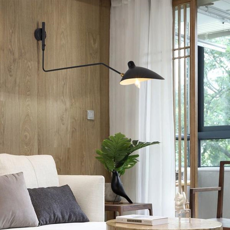 Industrial Duckbill Design LED Bedroom Wall Lamp S16