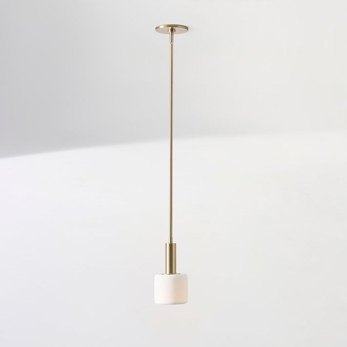 Cerova Modern Ivory Pendant Lamp – Minimalist Organic Design for Dining Rooms T164
