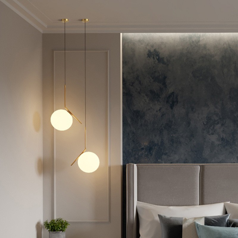 Stylish Glass Ball Pendant Light S61