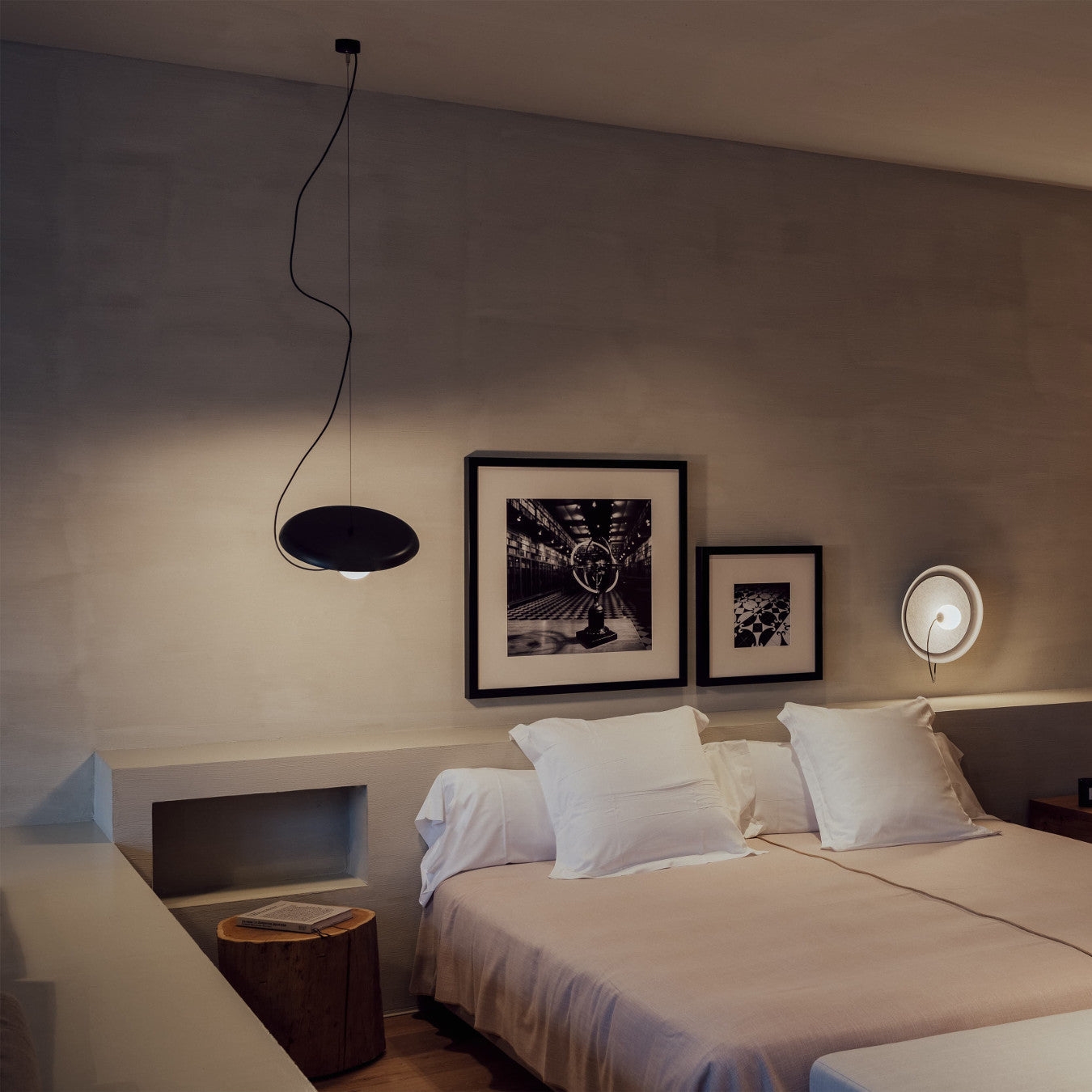 Acoustic Disc Pendant Lamp D448