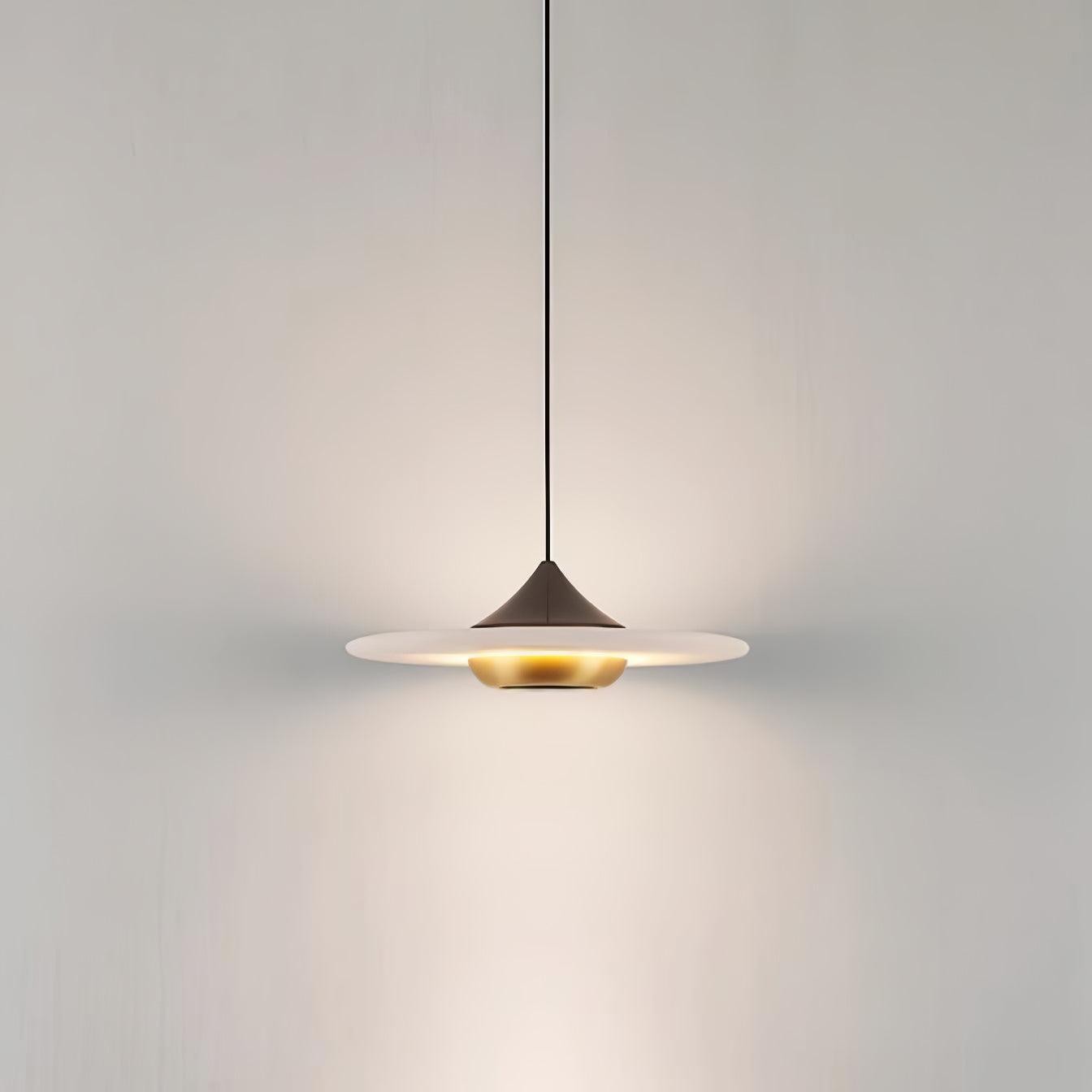 Flying Saucer Marble Pendant Lamp M558