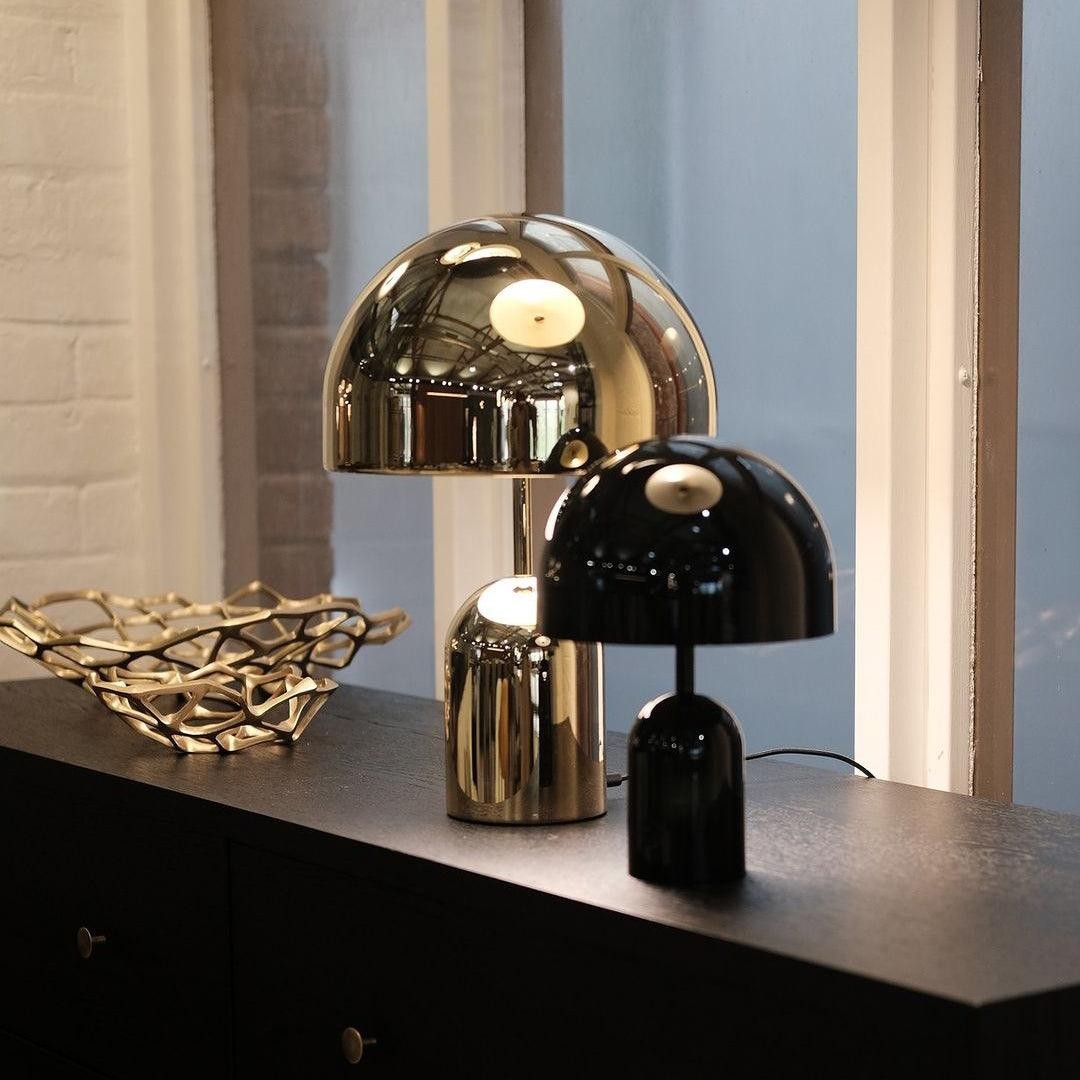 Smooth Mushroom Portable Table Lamp M176