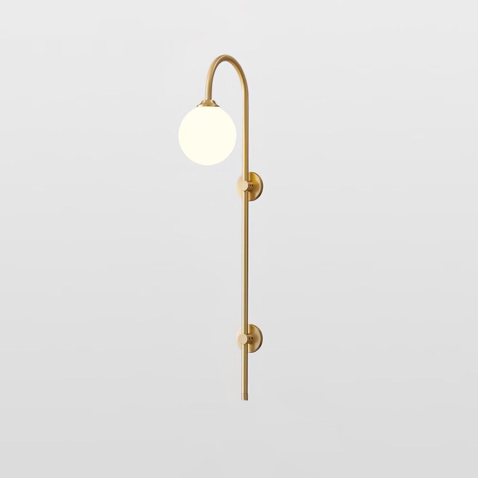 Globe Brass Wall Sconce M555