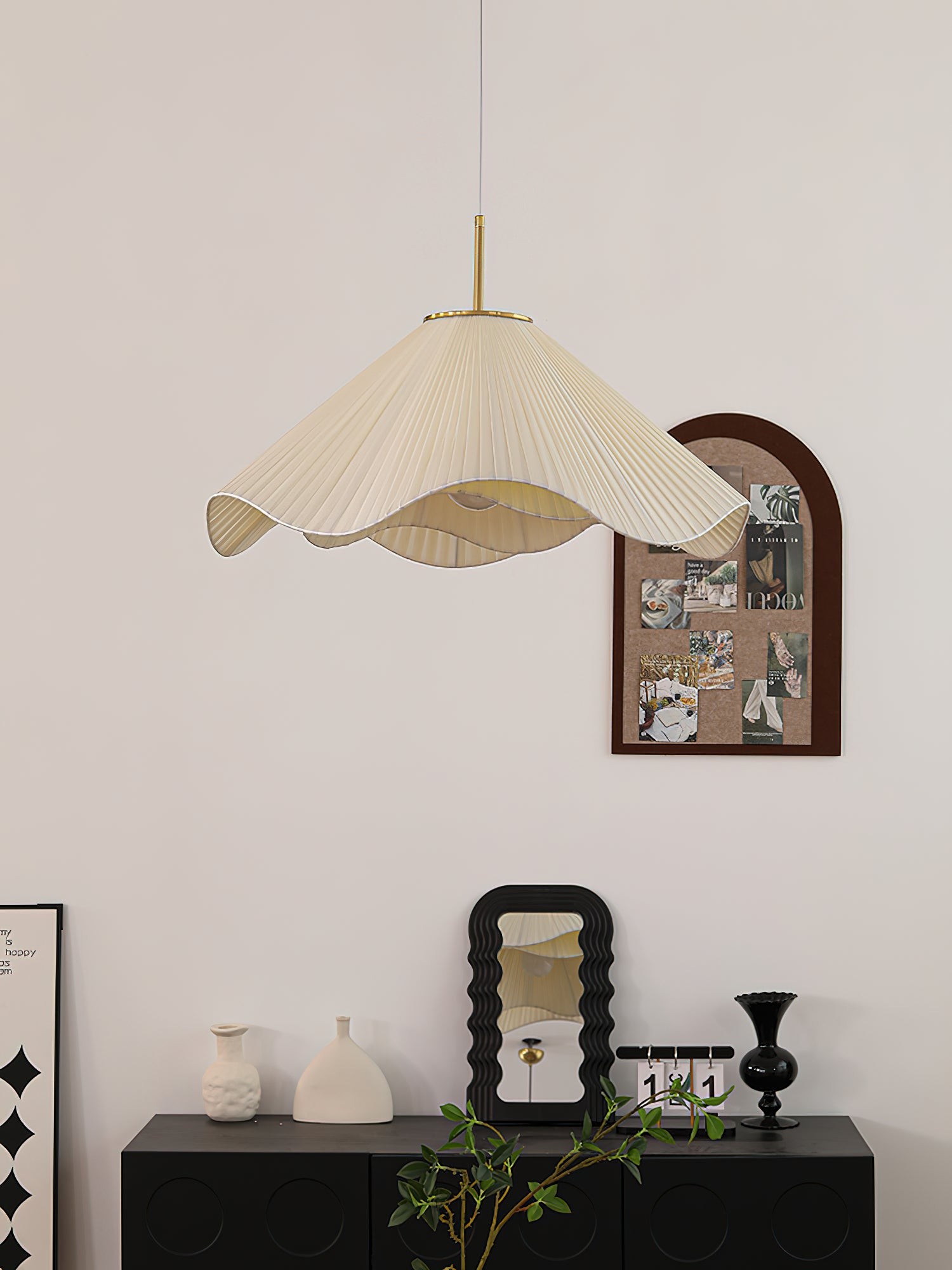 Nordic Cream Style Floral Pendant Lamp M561