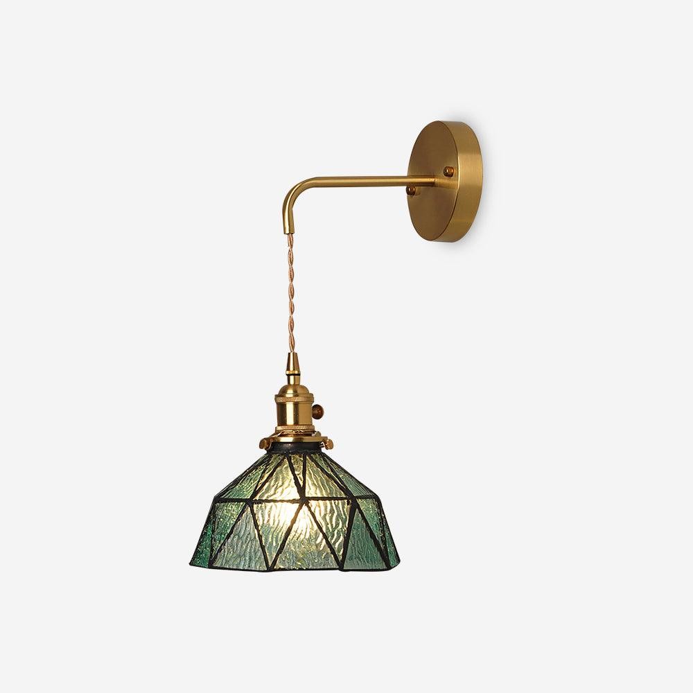 Retro Pastoral Glass Wall Lamp M211