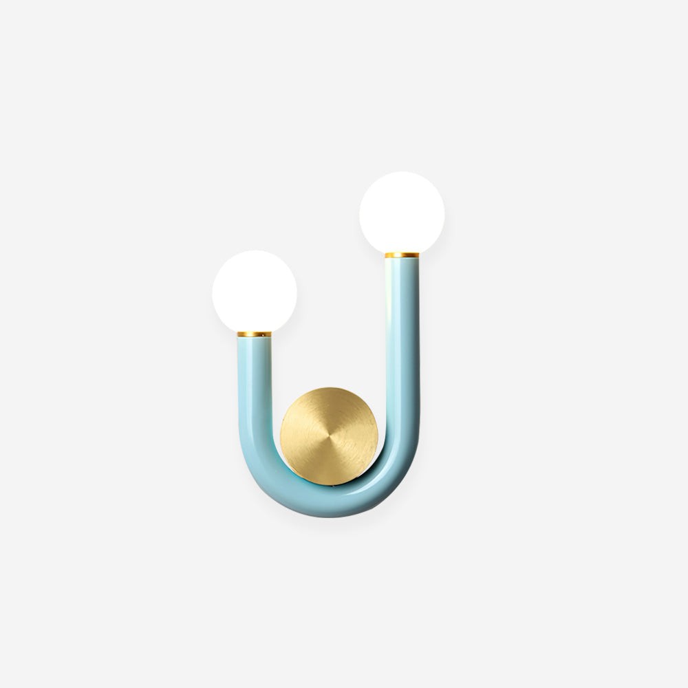 Creative U Shaped Double Head Wall Lamp M192