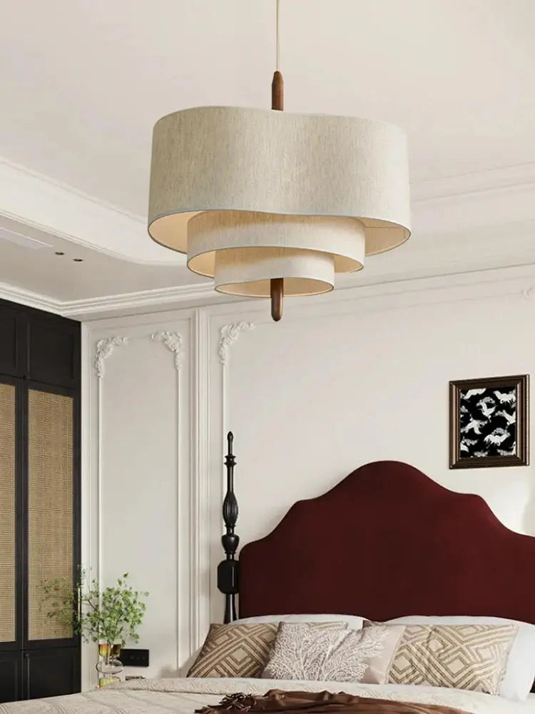 Nordic Retro Fabric Pendant lamp M145