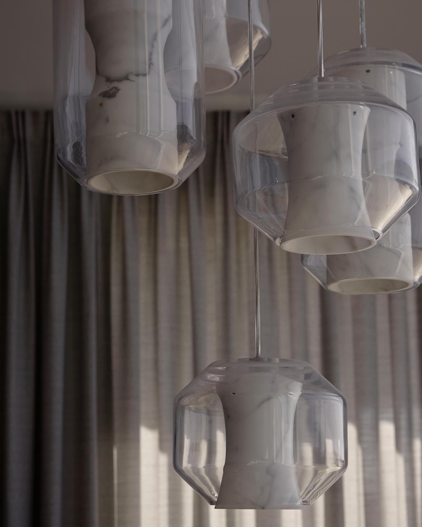 Glass Alabaster Pendant Lamp D444