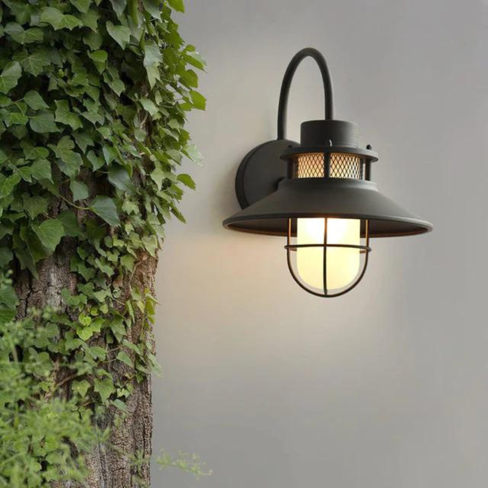 Luminous Outdoor Torch Metal Outdoor Wall Lamp D807