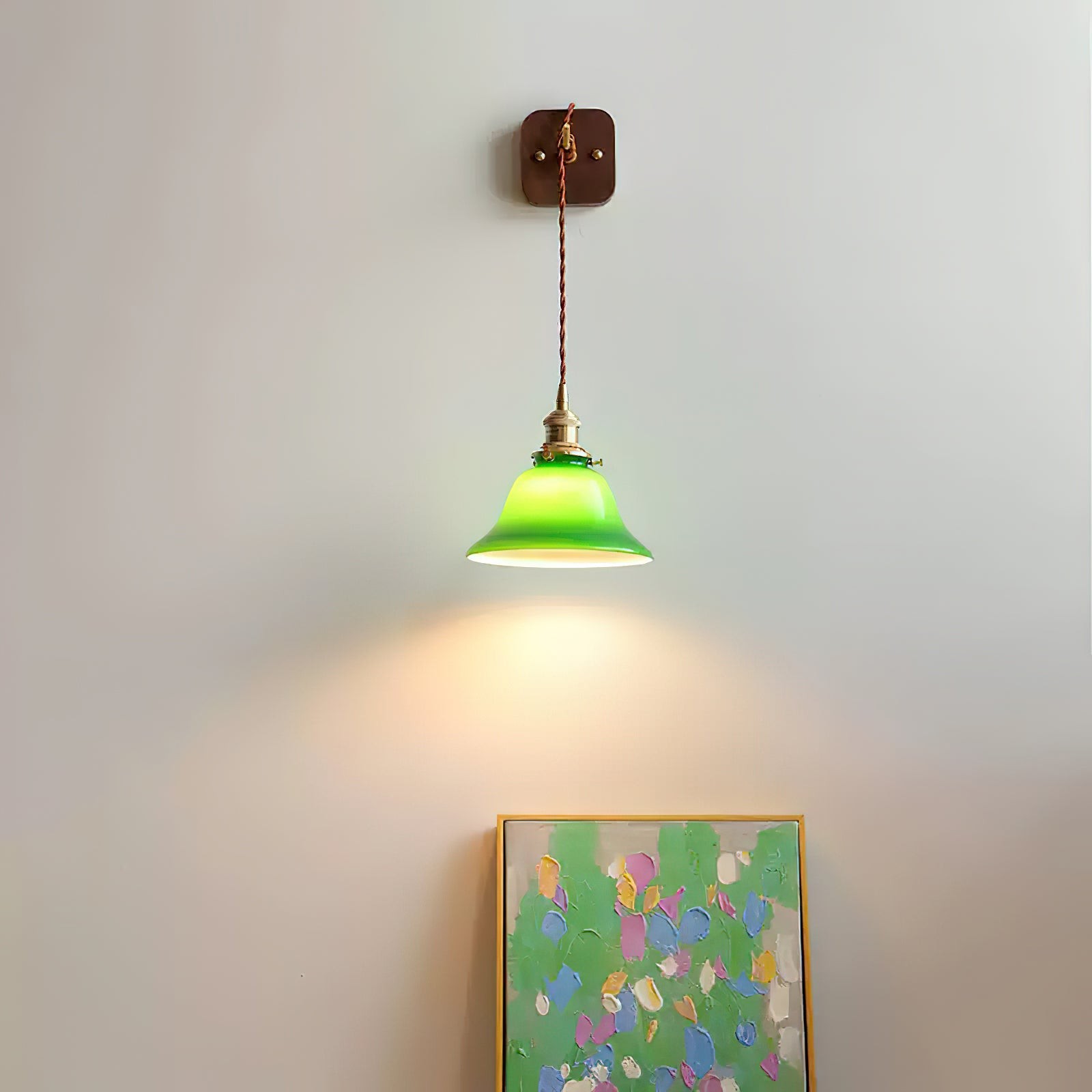 Bell Brass Wall Lamp M287