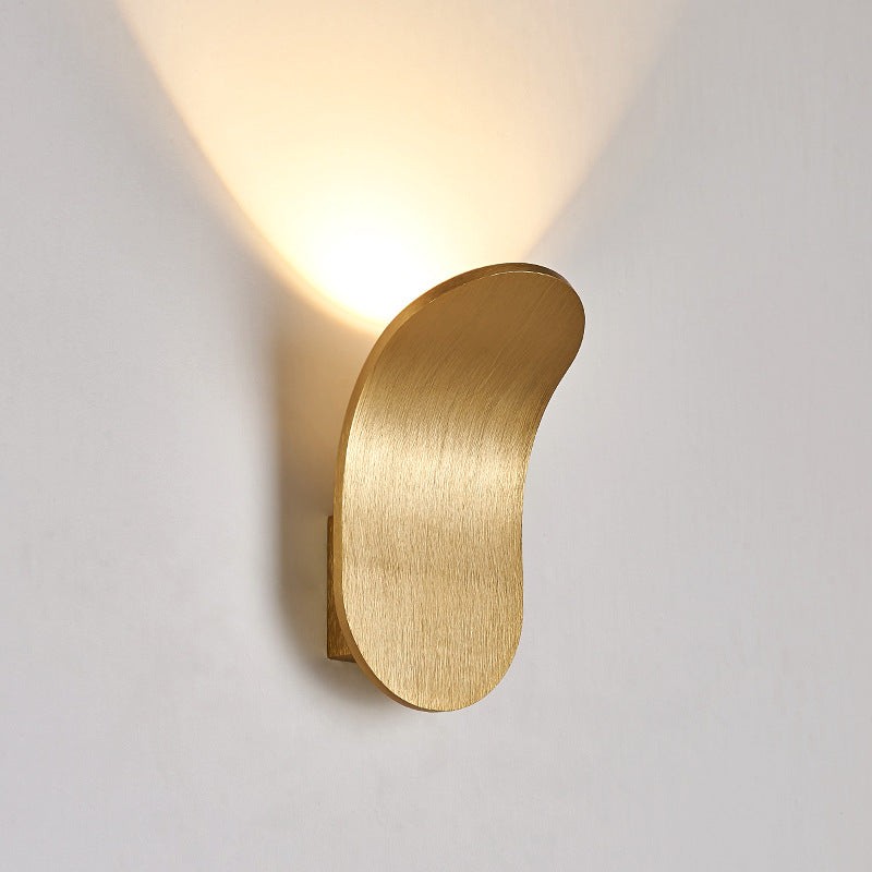 Contemporary Scandinavian Aluminum Arch LED Wall Sconce Lamp M164