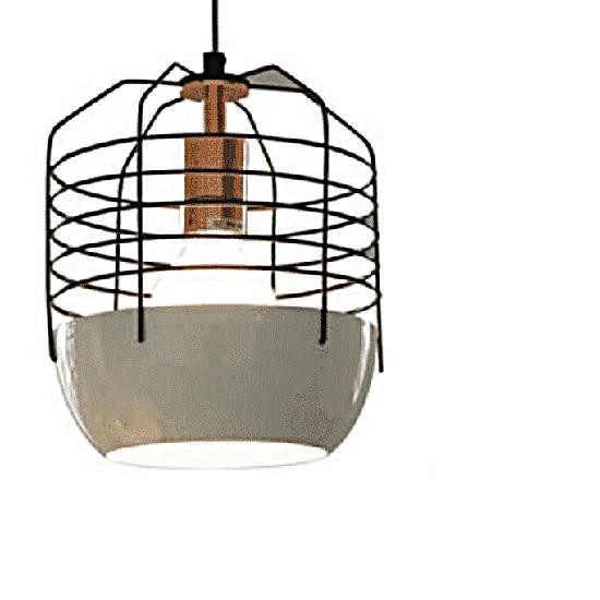 DELUCA Modern Caged Hanging Lamp