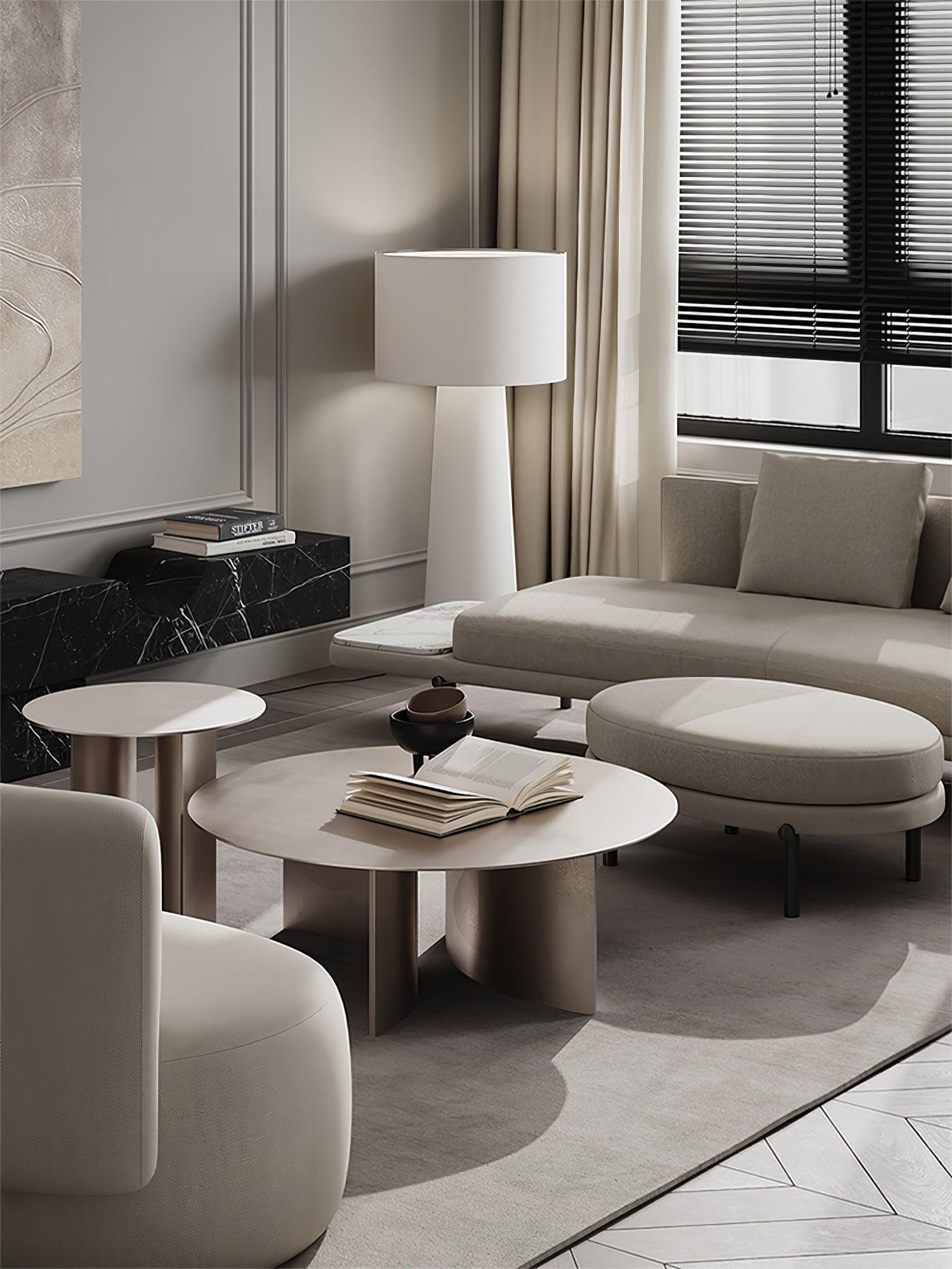 Column Fabric Floor Lamp Suitable For Living Room M76