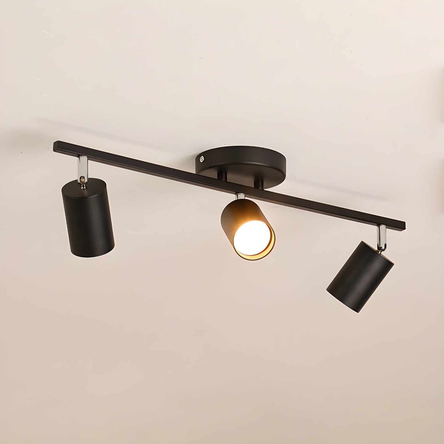 Row Of Multi-Head Metal Ceiling Lights M70