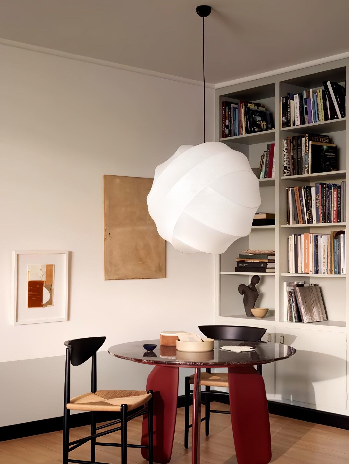 Wabi-Sabi Style Fiber Cocoon Pendant Lamp M505