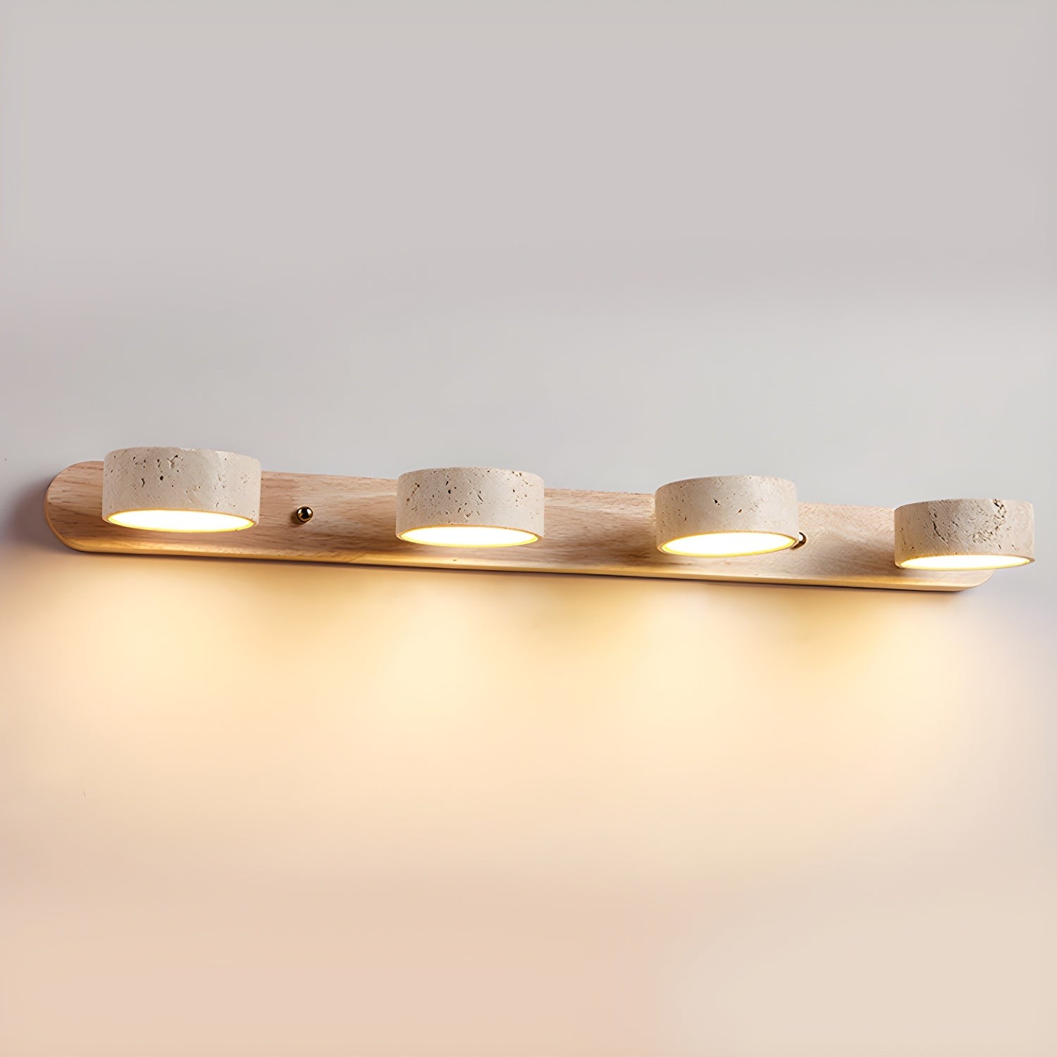 Natural Travertine Dual Wall Lamp G115