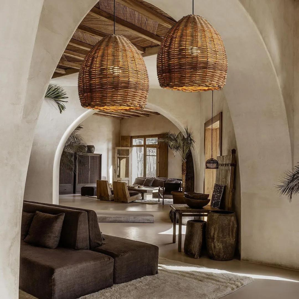 Suspended Quietness Japandi Pendant Light D827