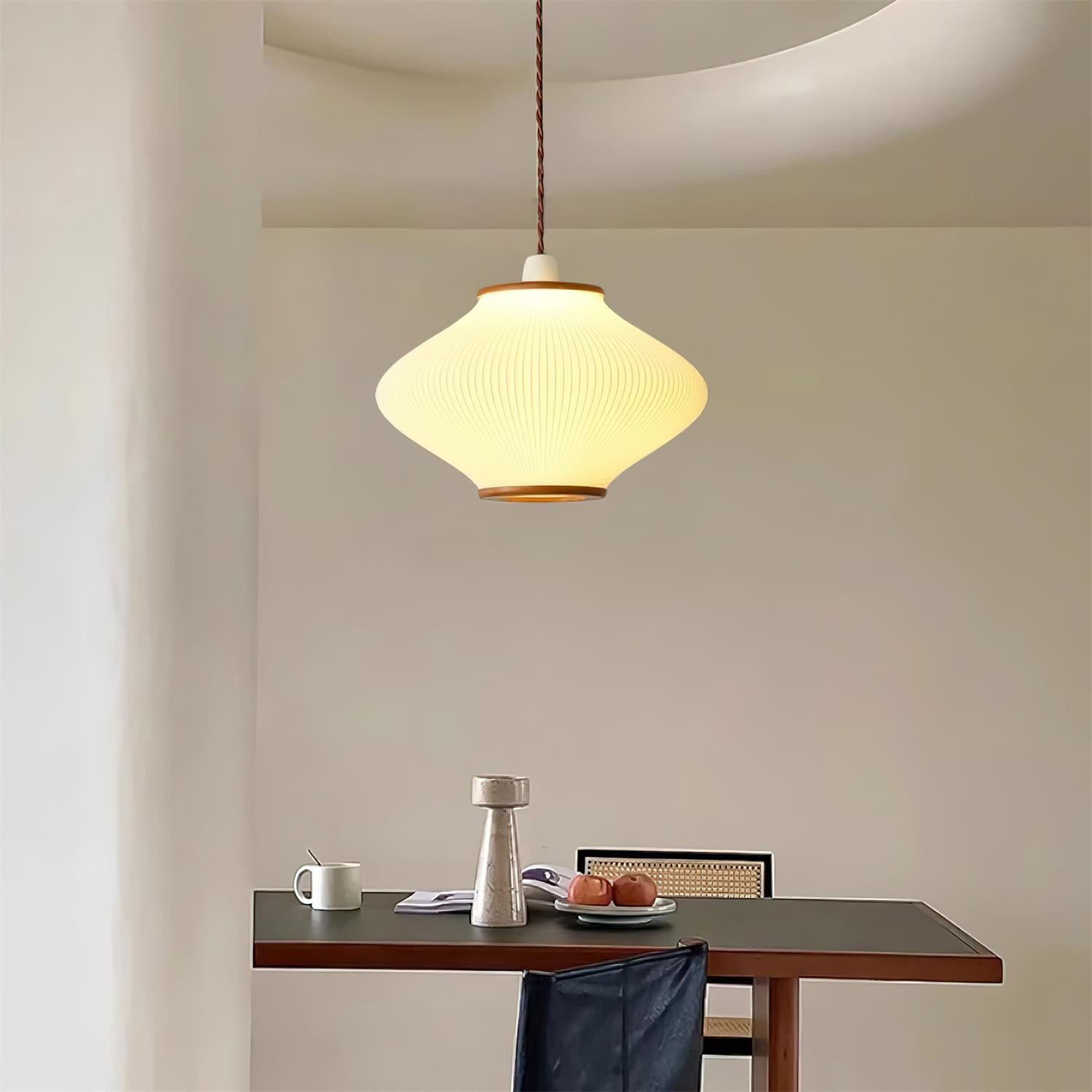 French Style Pine Bell Pendant Lamp M359