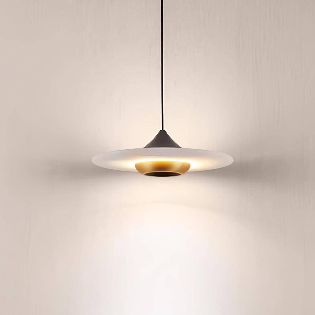 Flying Saucer Marble Pendant Lamp M558