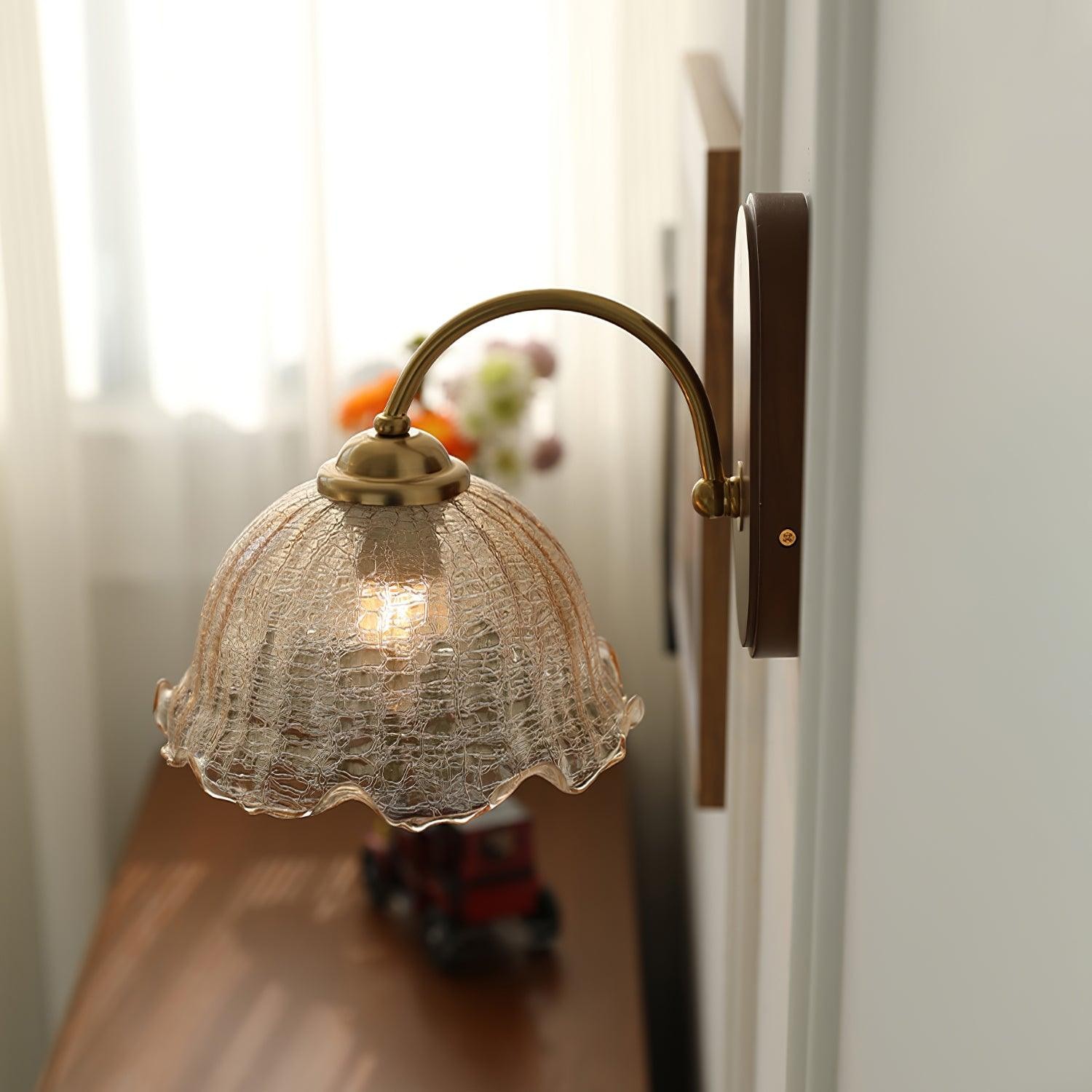 Vintage Flower Wall Lamp M309