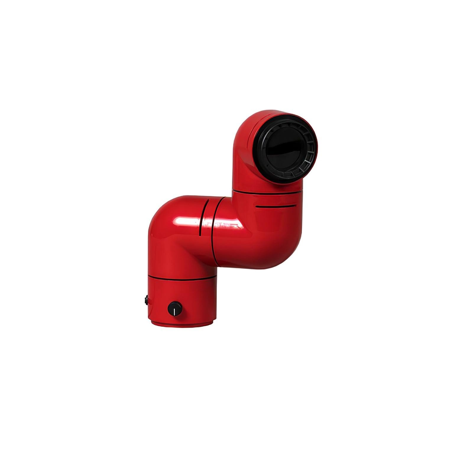 Red Tubular Table Lamp Suitable For Bedroom M20