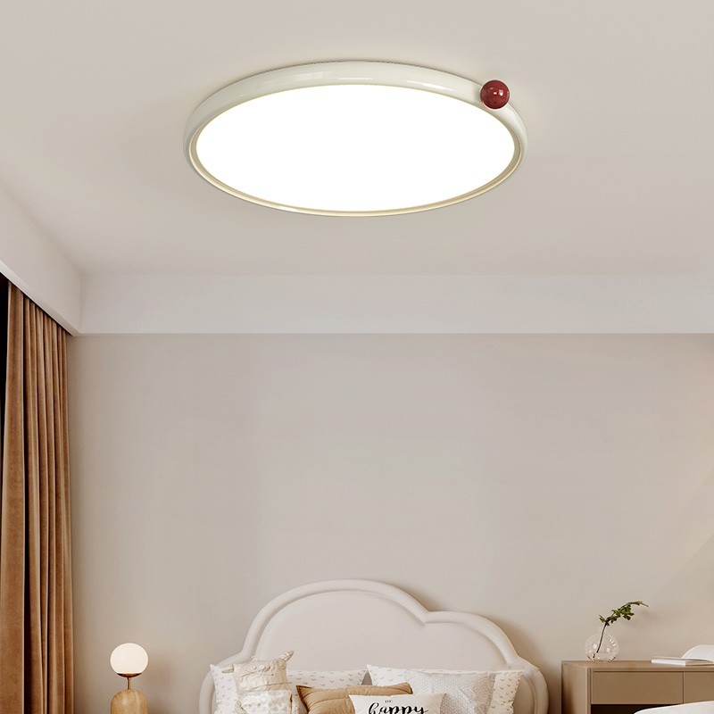 Minimalist Disc Cream Style Ultra-thin Ceiling Lamp M543