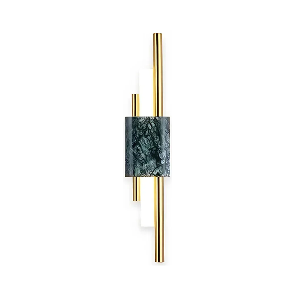 Refined Radiance Marble Accents Wall Light D787