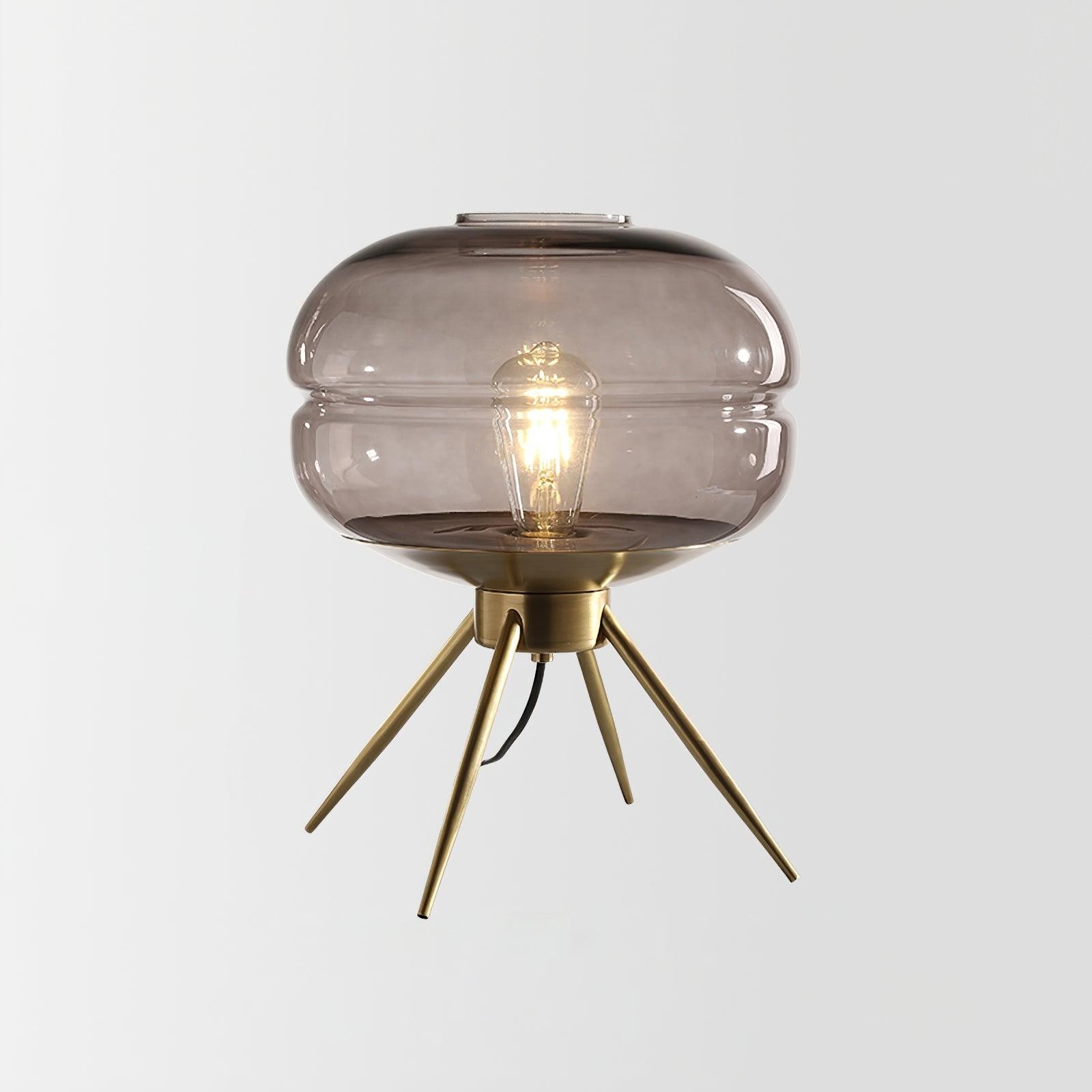 Luxury Personality Colored Glass Cover Tall Table Lamp M234