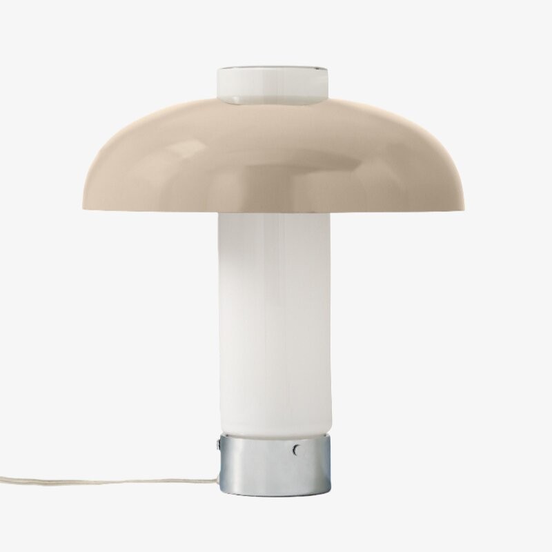 Nera Curved Accent Lamp - Organic Modern Design with Soft Glow for Nightstand T629
