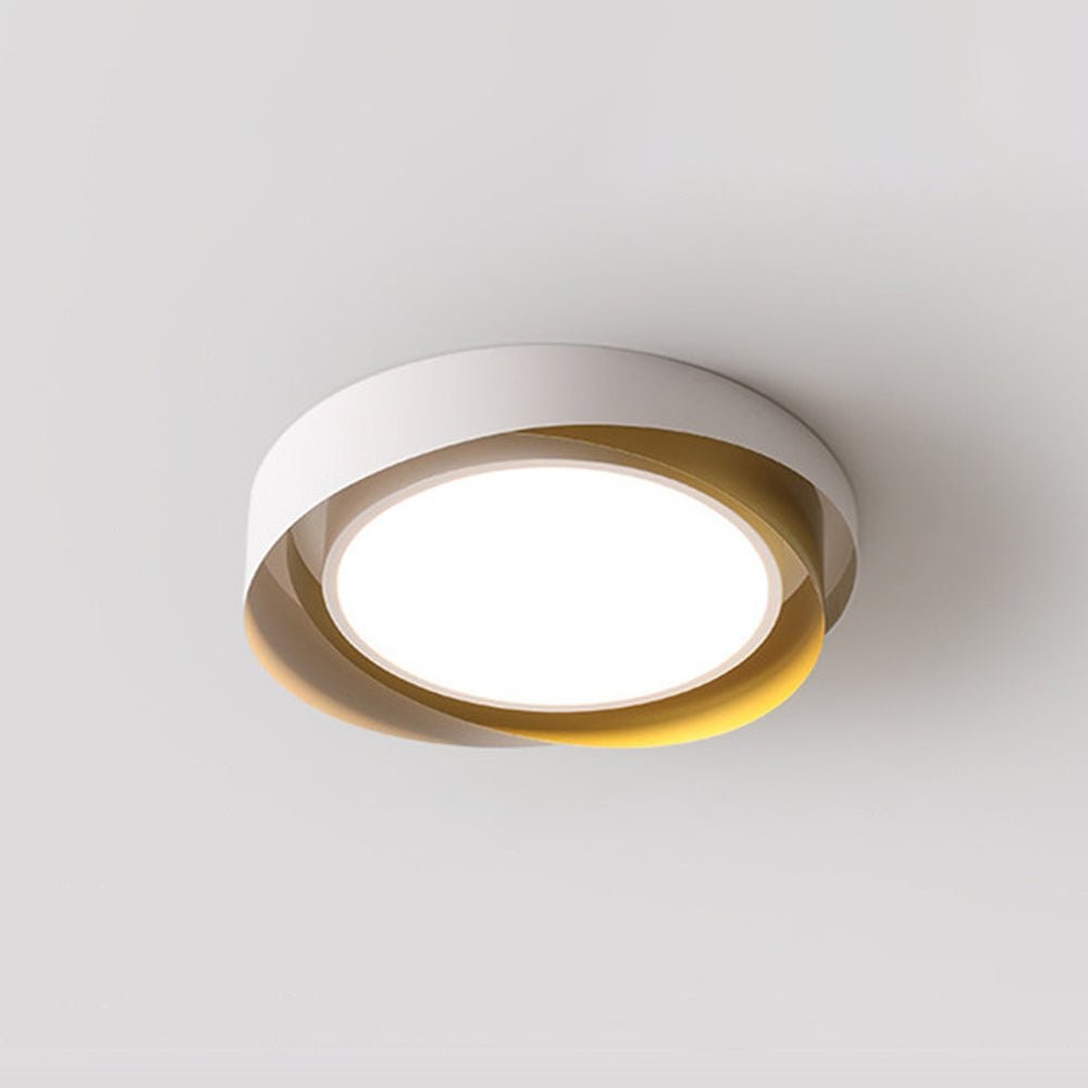 Nordic Style Modern Minimalist Wave Pattern Ceiling Lamp M528
