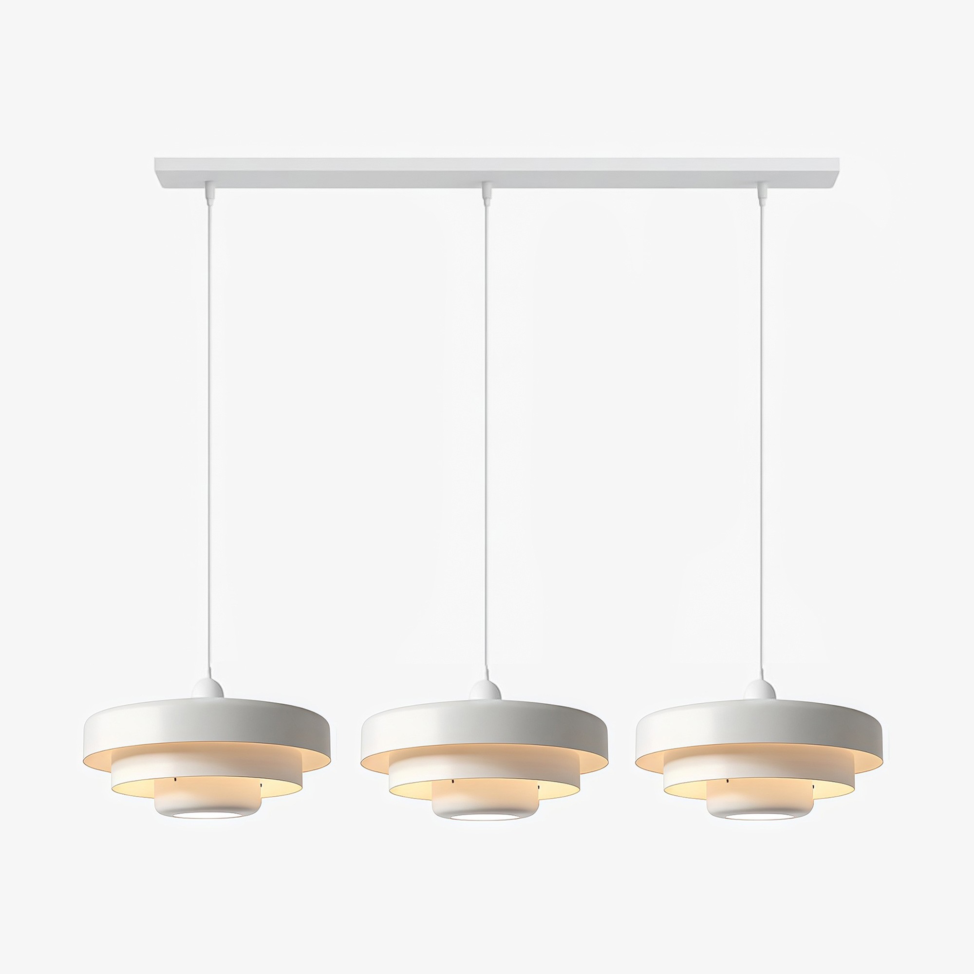 Triple Layer Disc Macaron Cake Pendant Light S90