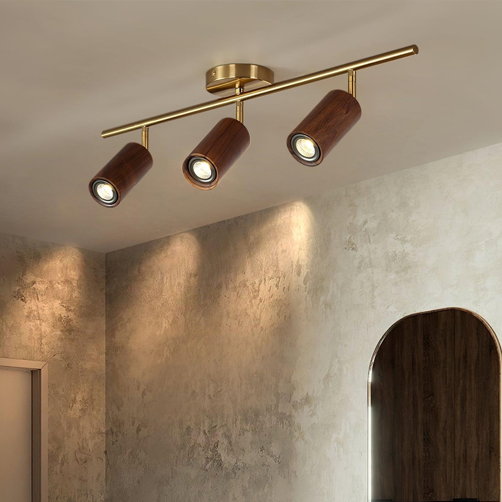 Fashion Wooden Modern Track Lighting M111