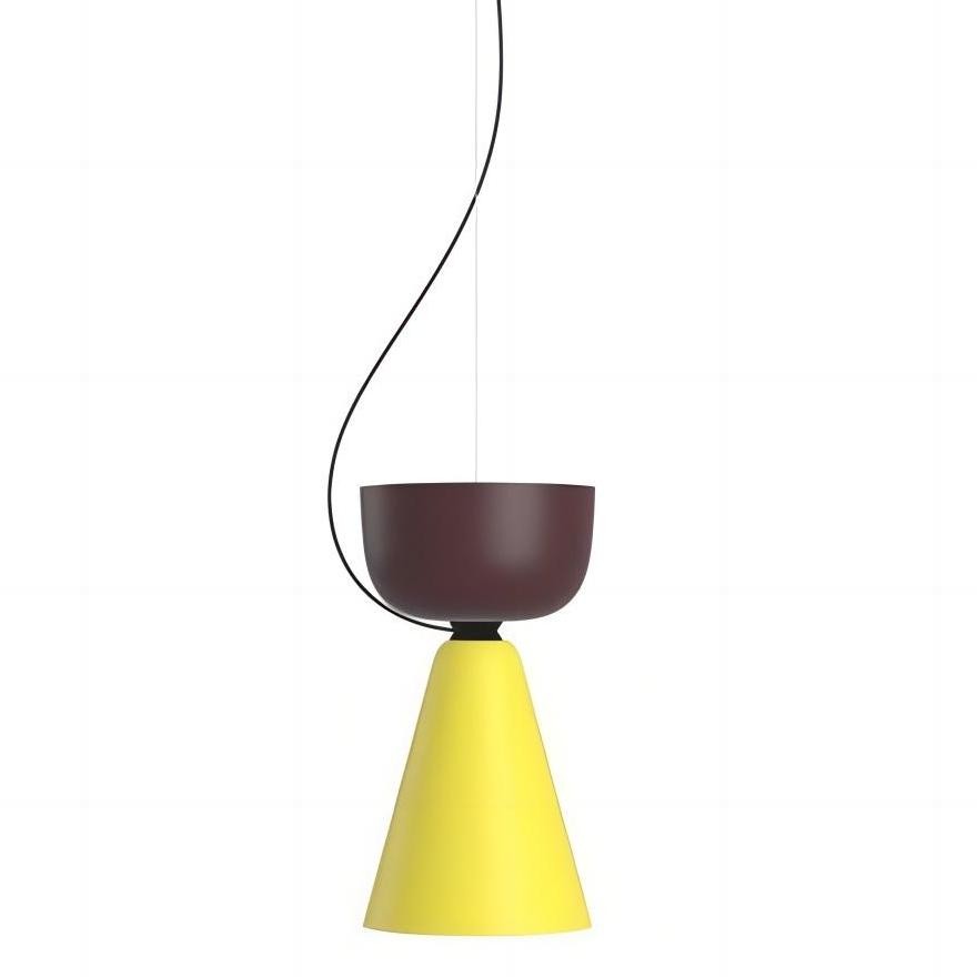 Sleek Alphabeta Pendant lamp in Vibrant Colors for Living Room S45