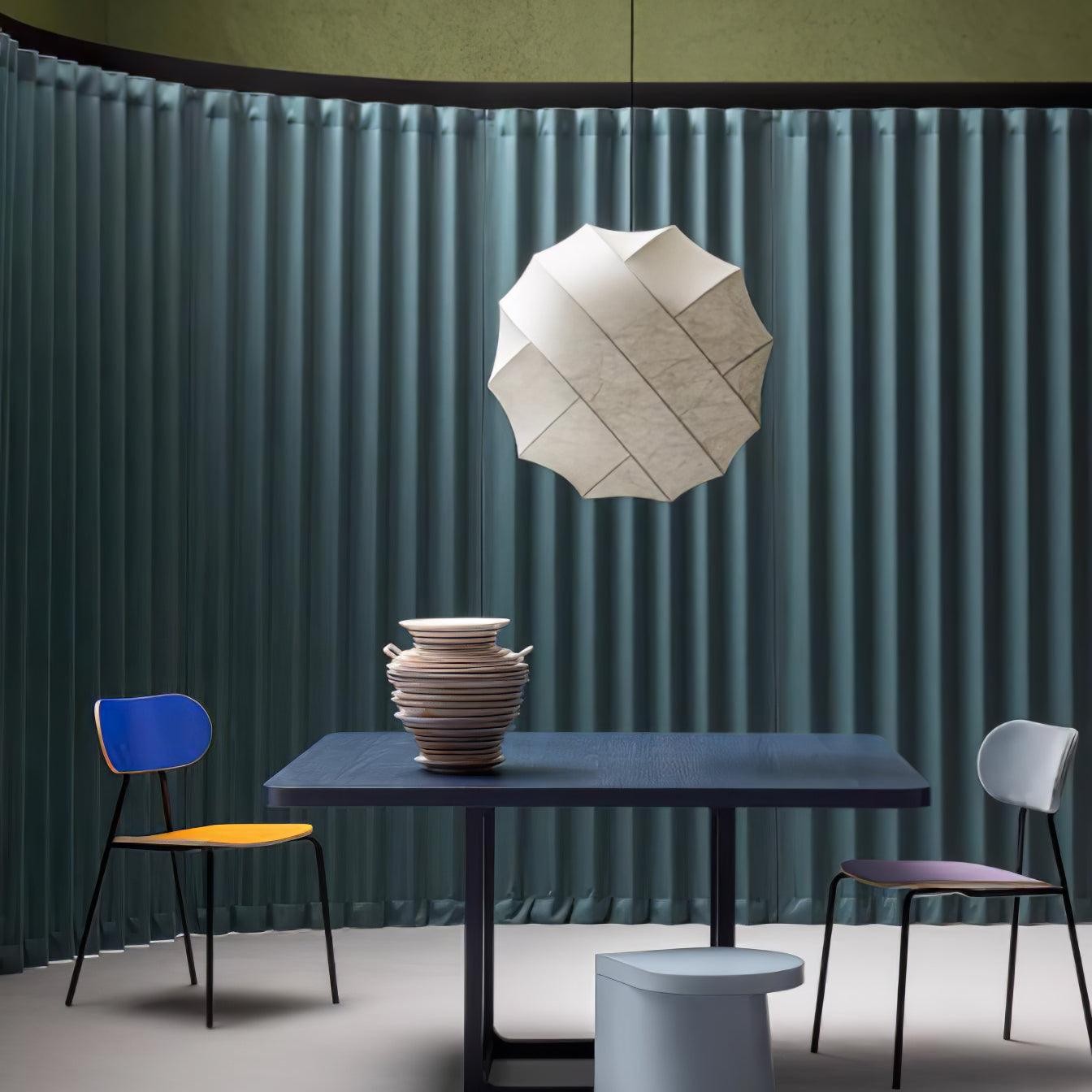 Wabi-Sabi Style Fiber Cocoon Pendant Lamp M505