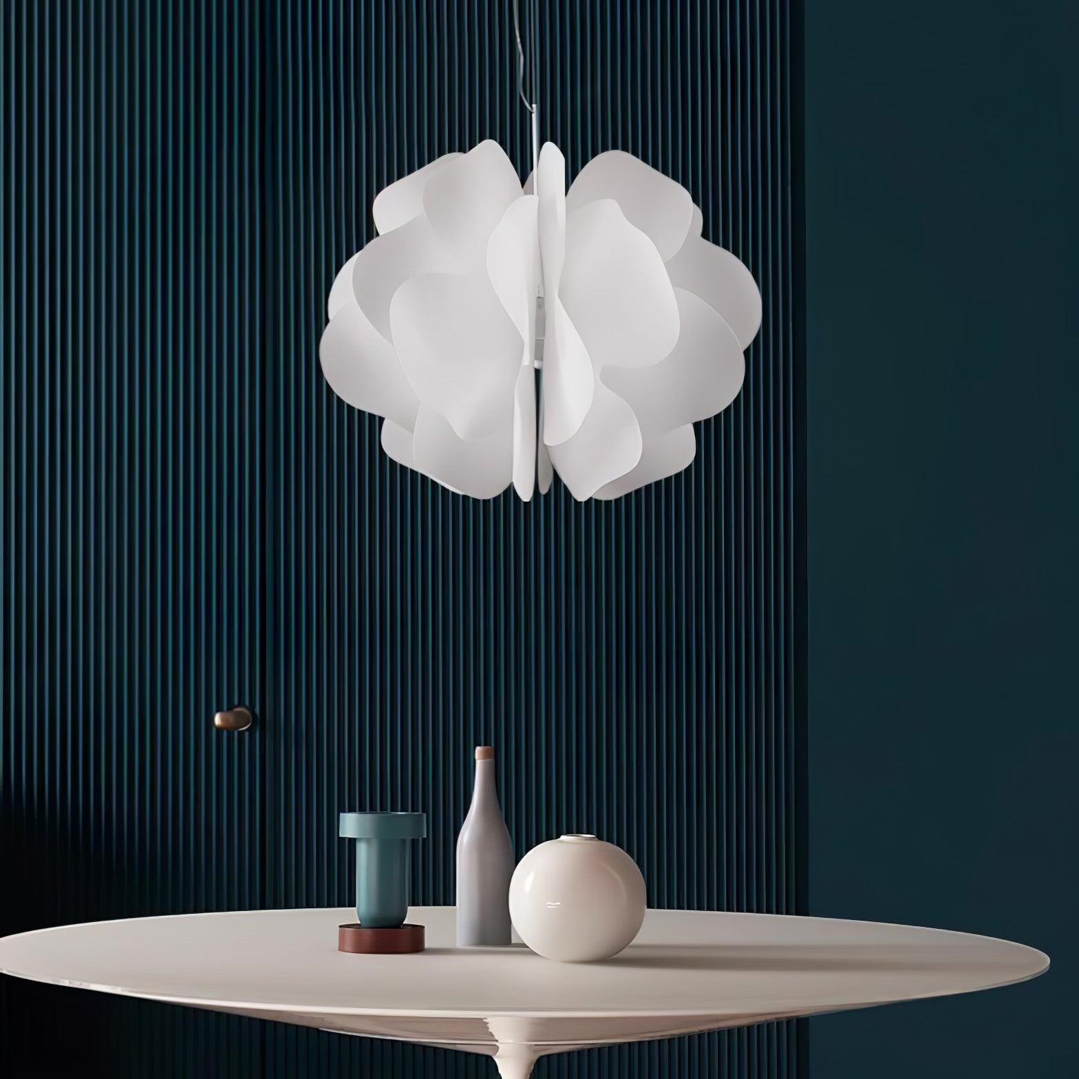 Modern Plastic Flower Design Pendant Lamp M43