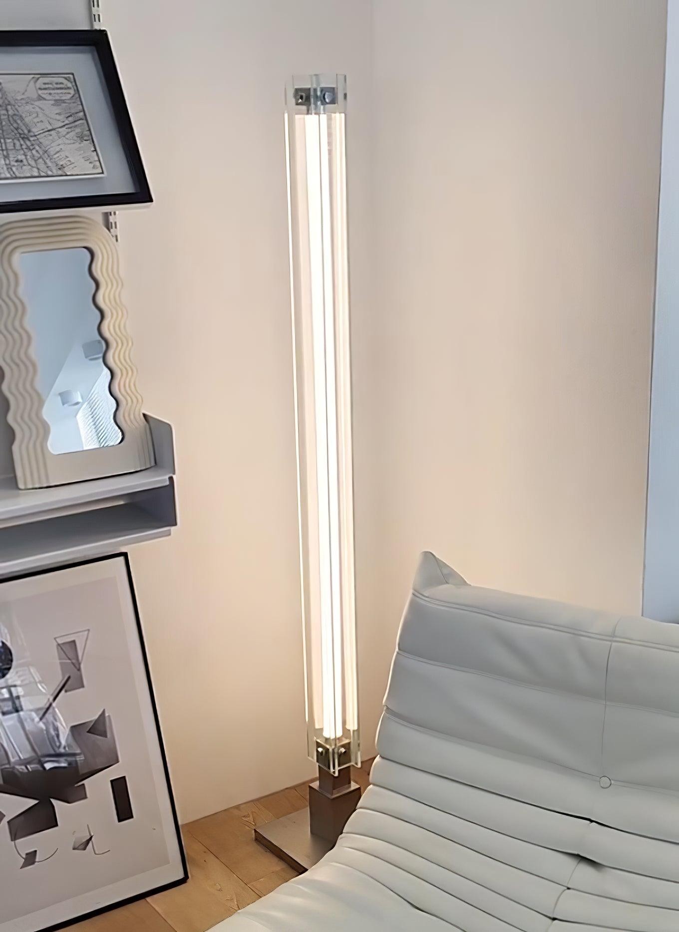 Industrial Style Minimalist Glass Floor Lamp S35