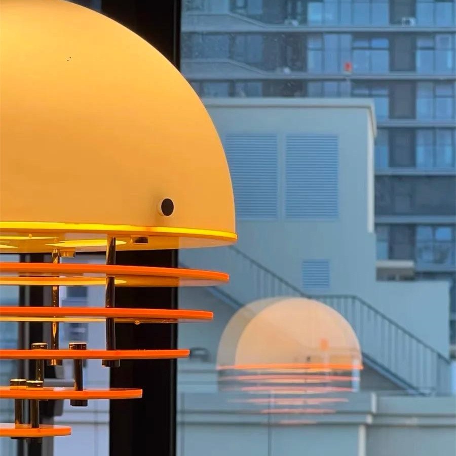 Bauhaus Sunset Ambient Pendant Lamp - Glass Acrylic Pendant Lamp S192