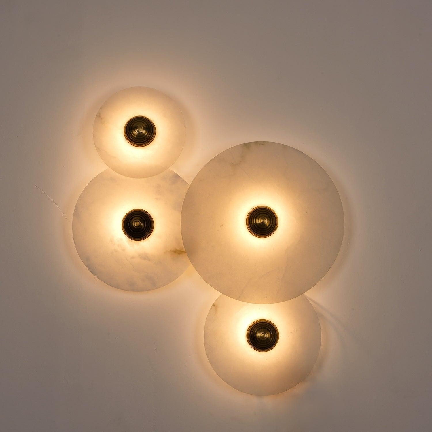 Creative Marble Round Wall Lamp M141