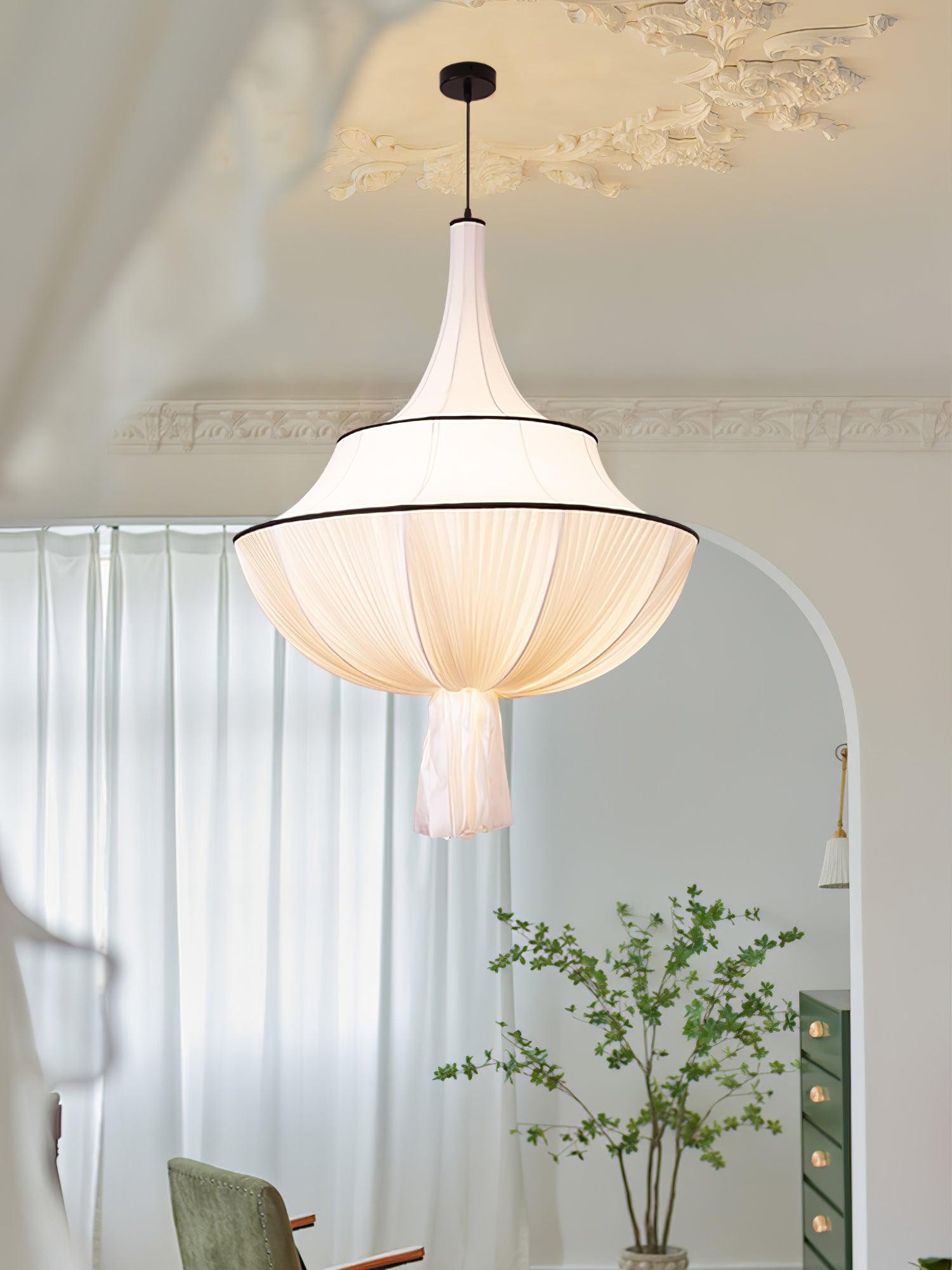 Fabric Art Decorative Pendant Lamp M358