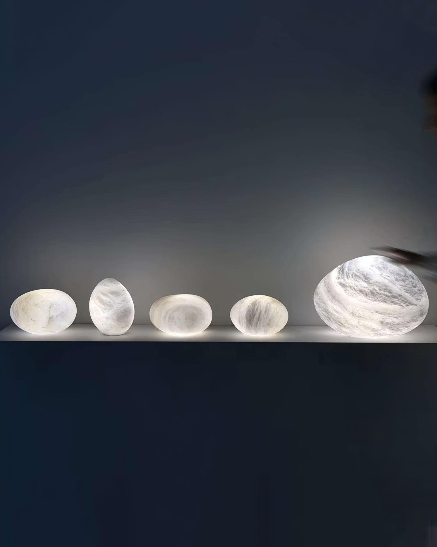 Pebbles Alabaster Pendant Lamp M439