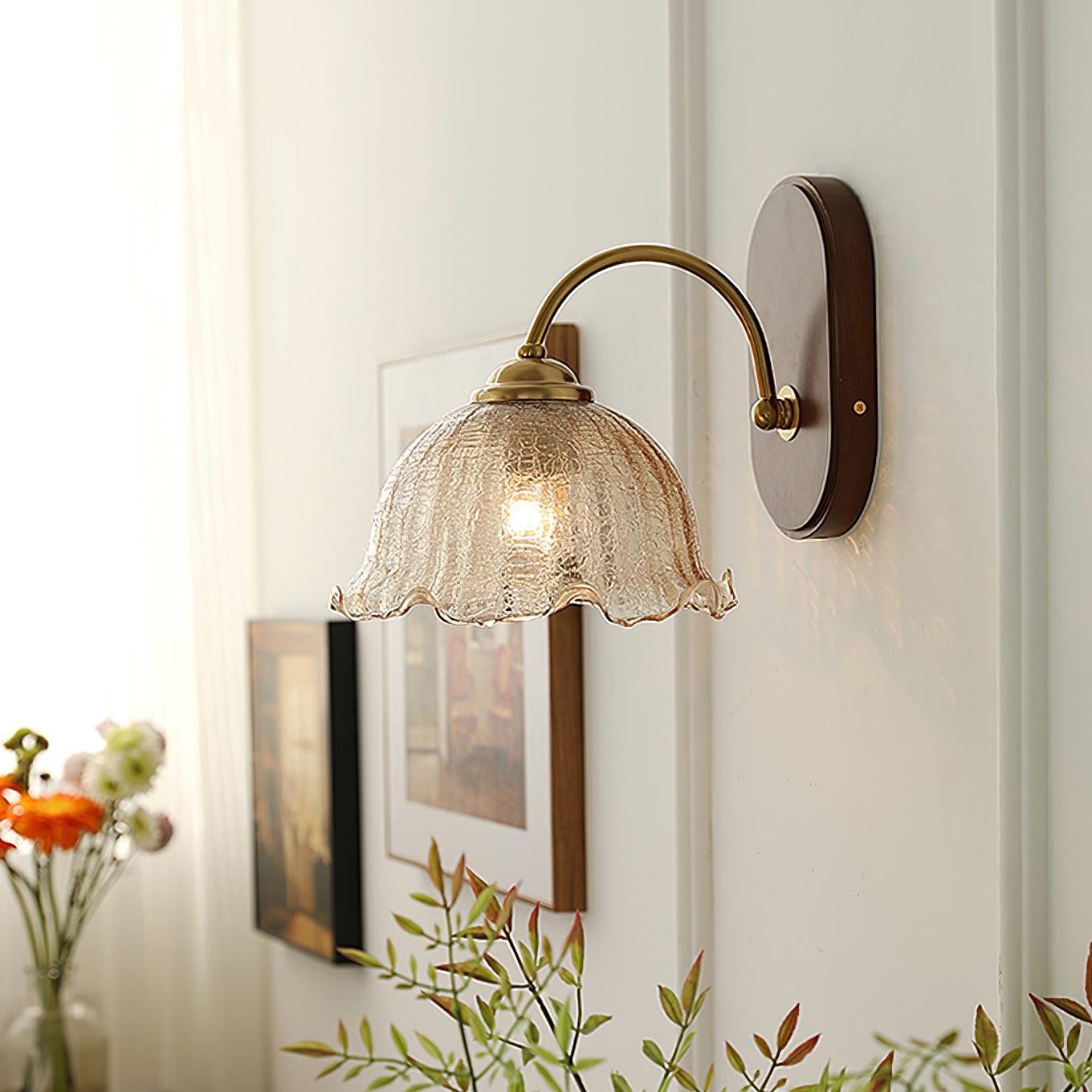 Vintage Flower Wall Lamp M309