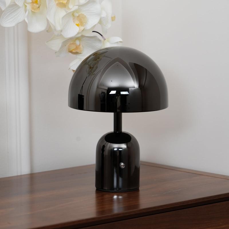 Smooth Mushroom Portable Table Lamp M176
