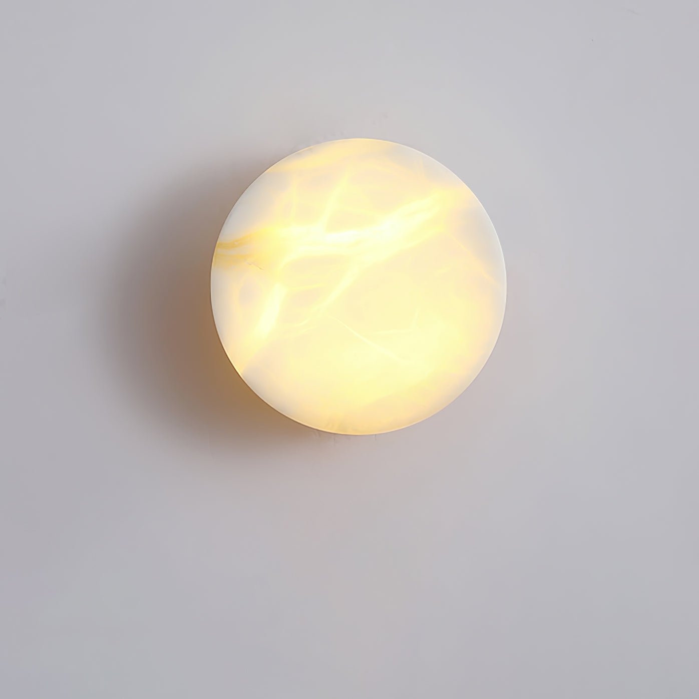 Cylindrical Alabaster Wall Light D399