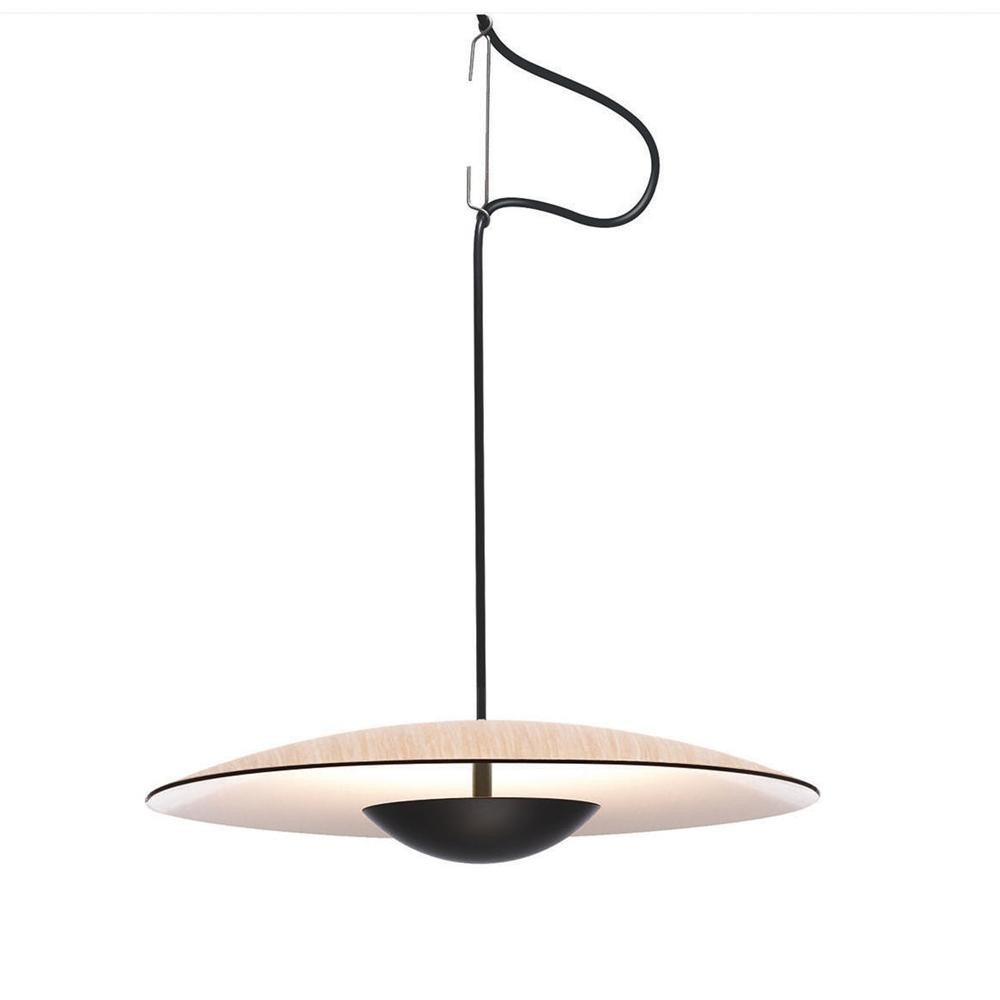 Indoor Ginger LED Suspension Lamp Above The Dining Table