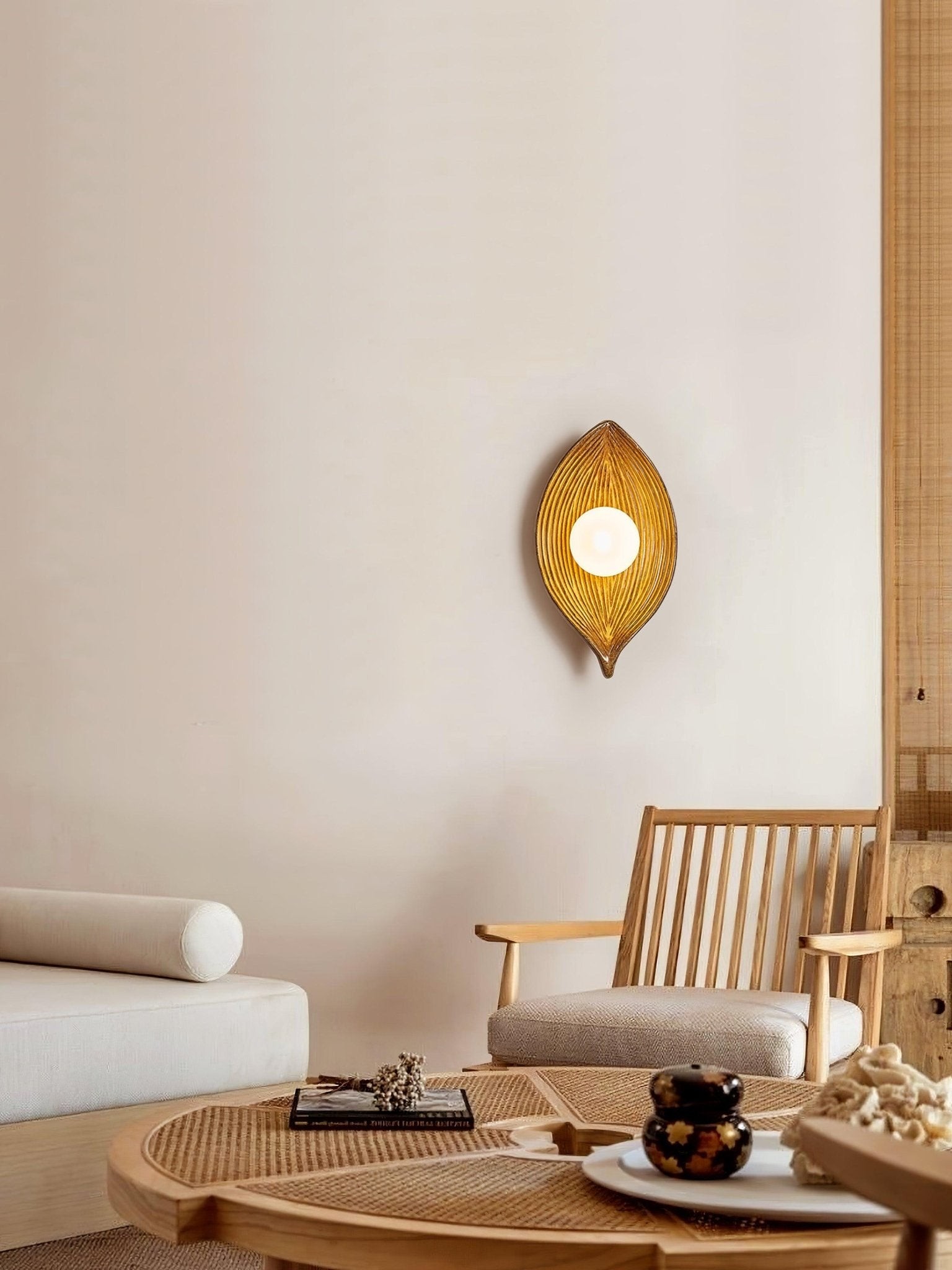 Leaf Canoe Wall Sconce M545