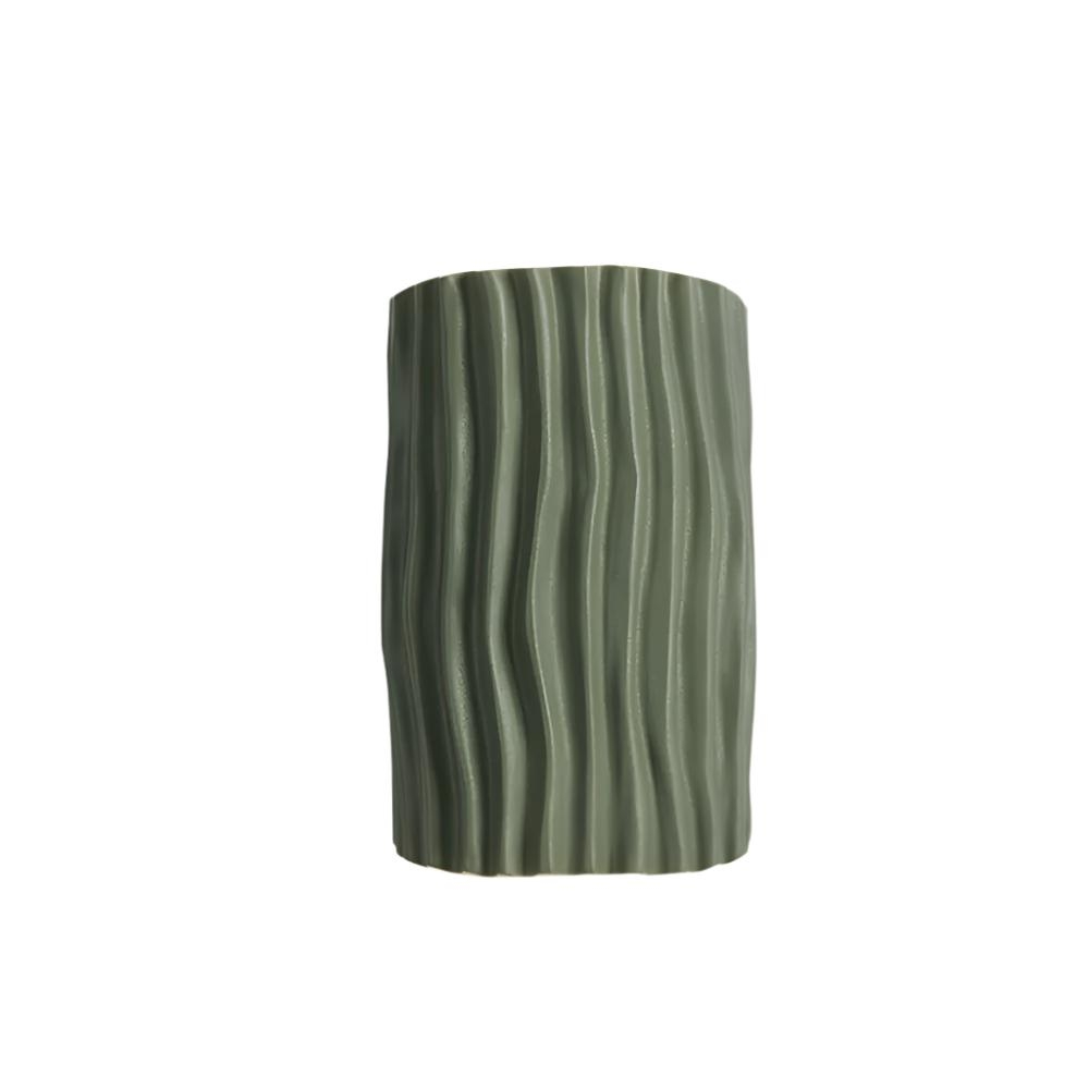 Clarity Curve Japandi Resin Wall Light D877