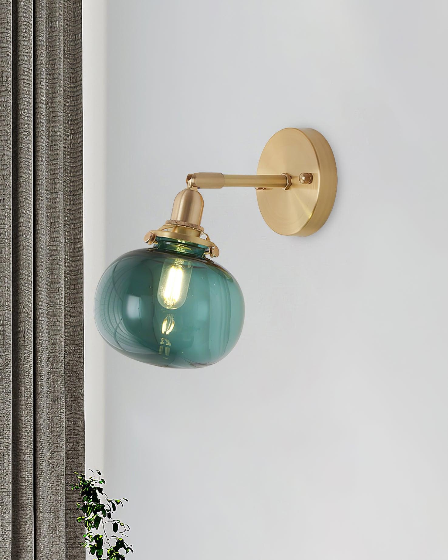 Simple Hallway Entrance Pumpkin Pattern Wall Lamp M210