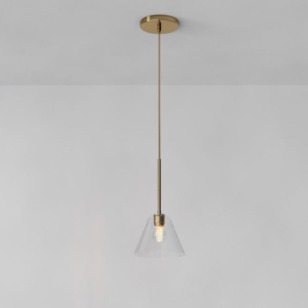 Conica Glass Cone Pendant Lamp – Modern Style Light for Any Room T104