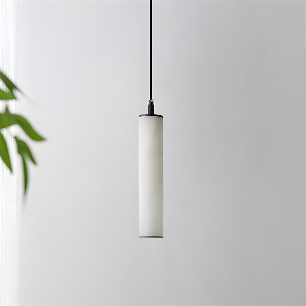 Calder Alabaster Tube Pendant Lamp D347