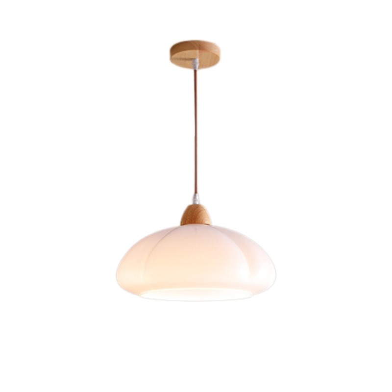 Medieval Creamy Pumpkin Pendant Lamp S108